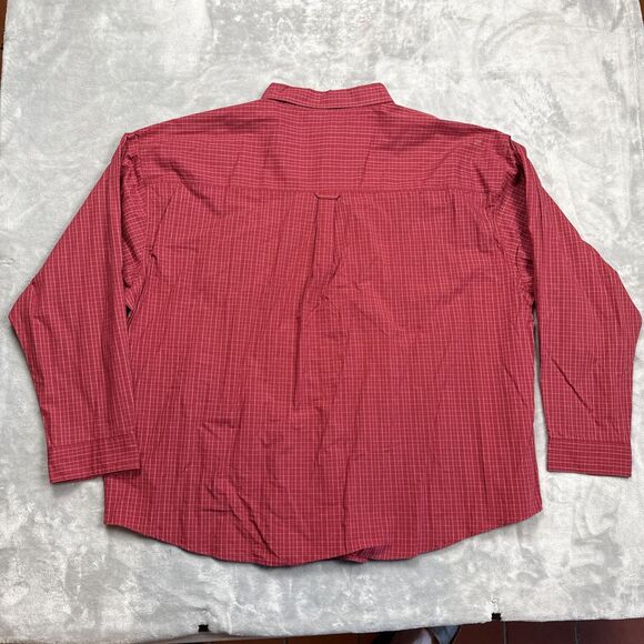 FSU Florida State Seminoles Men’s Maroon Plaid Long Sleeve Button-Up Shirt 3XL - Picture 8 of 8